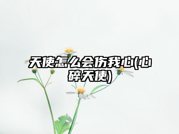 天使怎么会伤我心(心碎天使)